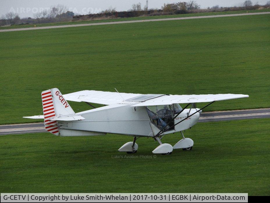 G-CETV, 2007 Best Off Skyranger Swift 912S(1) C/N BMAA/HB/532, Going to the runway to return to its home airfield.