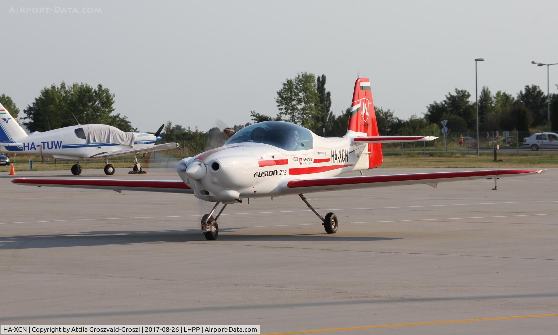 HA-XCN, 2015 Magnus Fusion 212 C/N MG-11-001, Pécs-Pogány Airport, Hungary