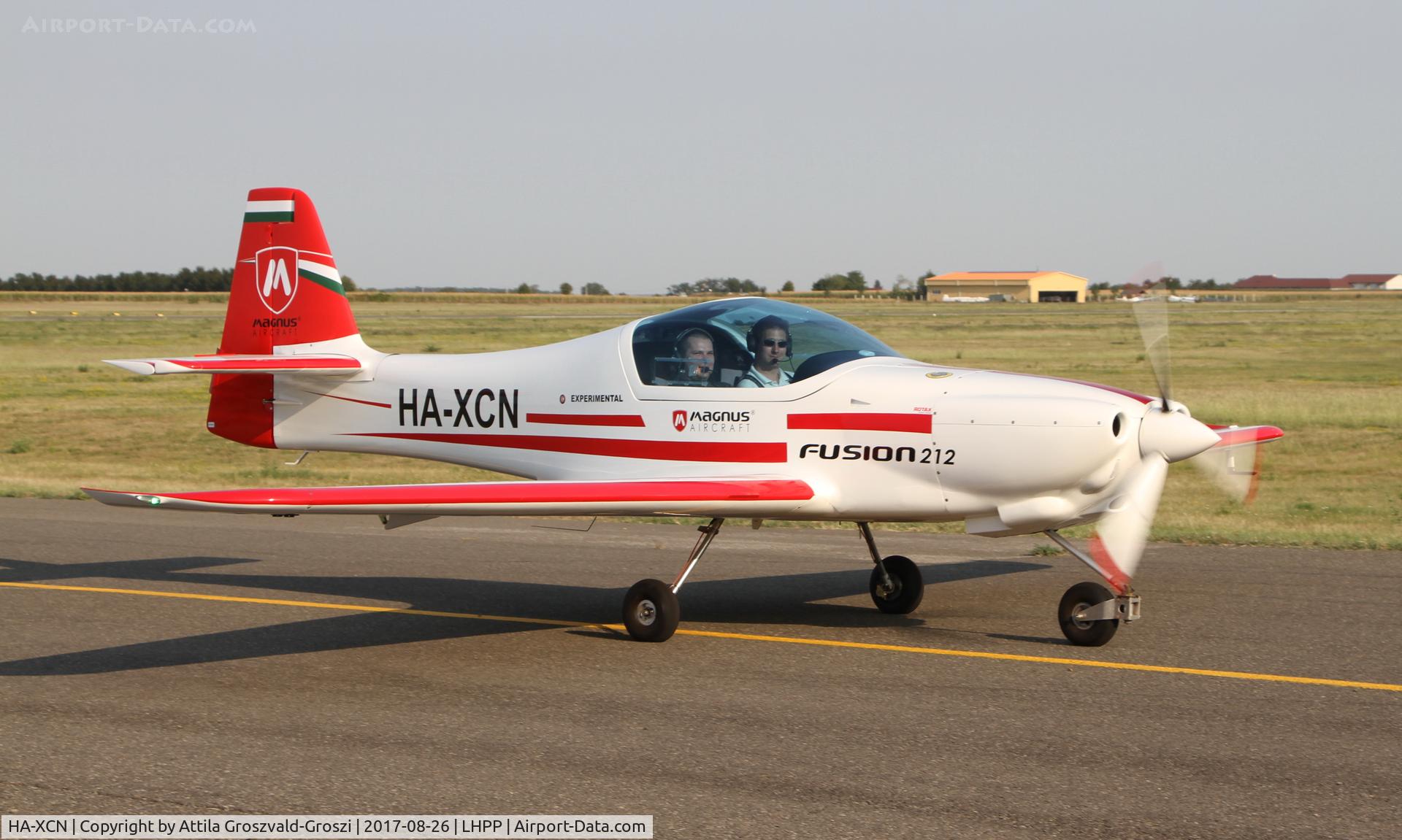 HA-XCN, 2015 Magnus Fusion 212 C/N MG-11-001, Pécs-Pogány Airport, Hungary