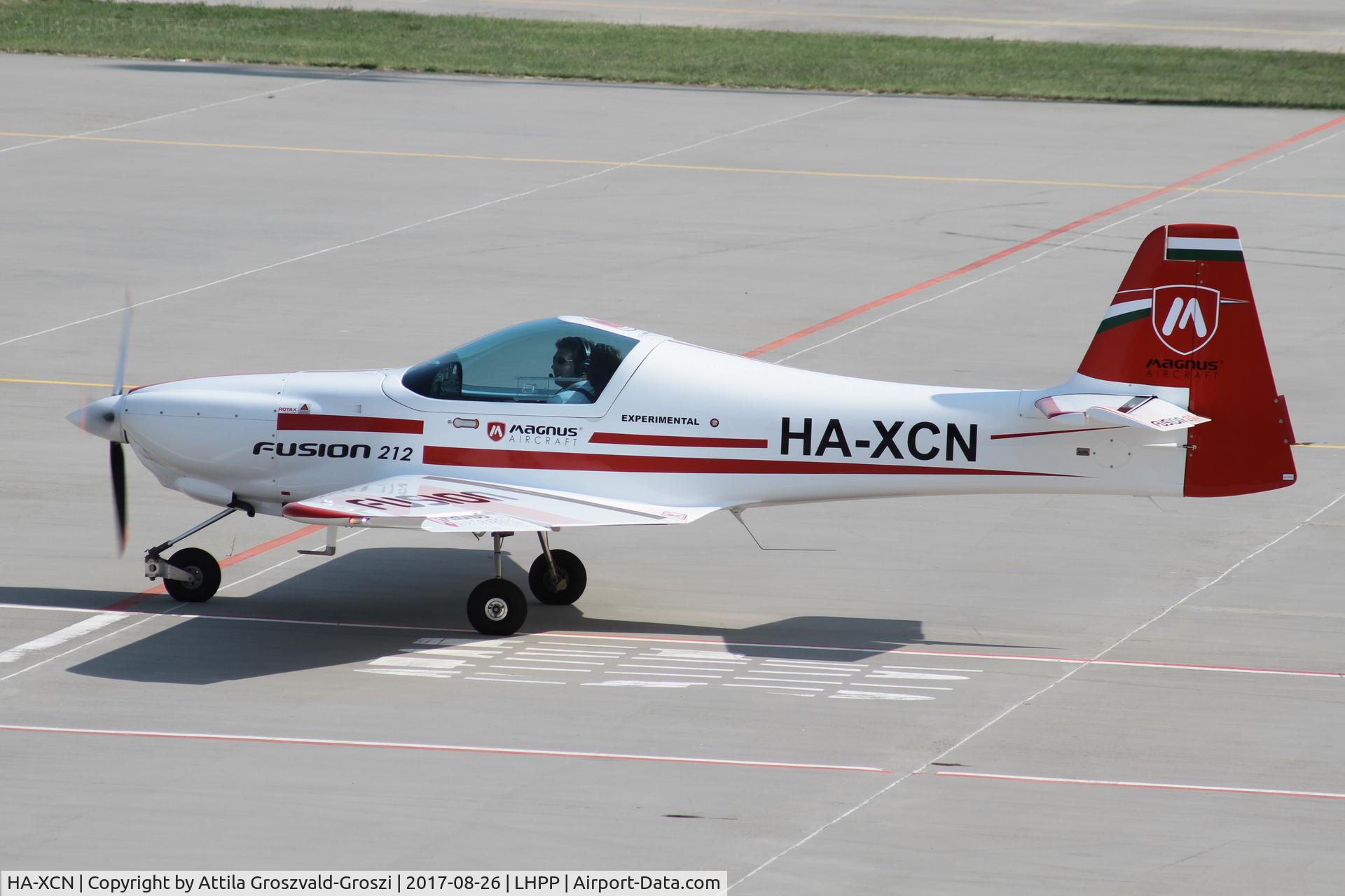 HA-XCN, 2015 Magnus Fusion 212 C/N MG-11-001, Pécs-Pogány Airport, Hungary