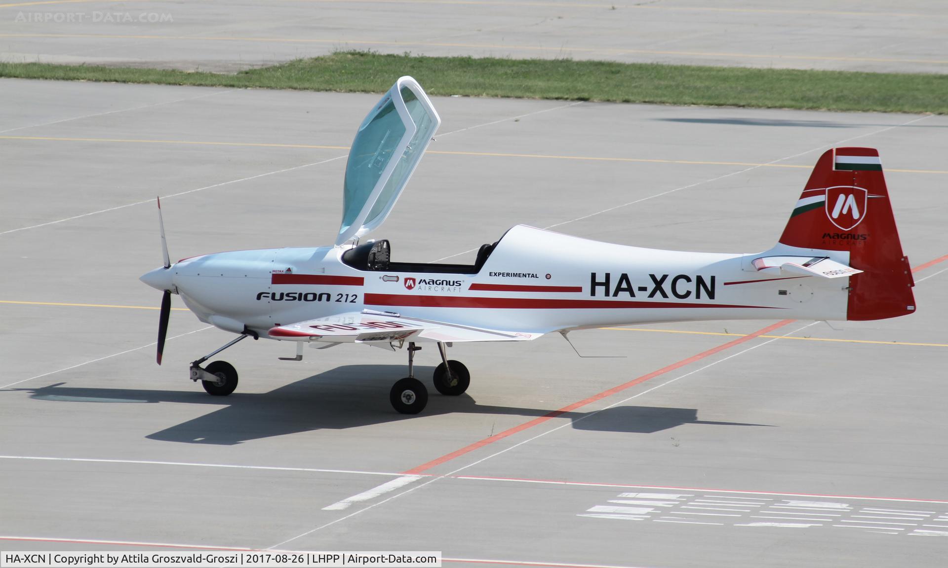 HA-XCN, 2015 Magnus Fusion 212 C/N MG-11-001, Pécs-Pogány Airport, Hungary