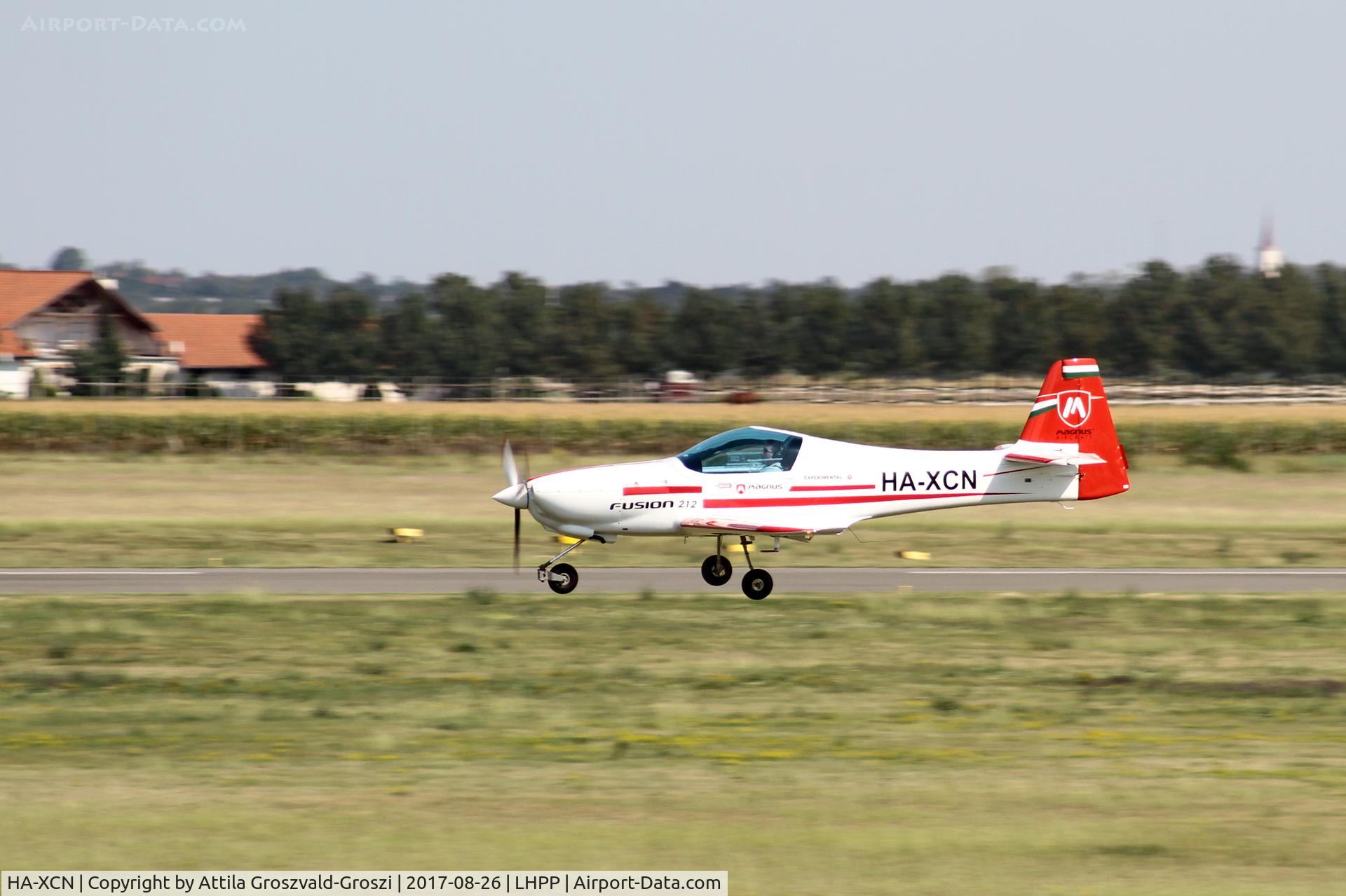 HA-XCN, 2015 Magnus Fusion 212 C/N MG-11-001, Pécs-Pogány Airport, Hungary