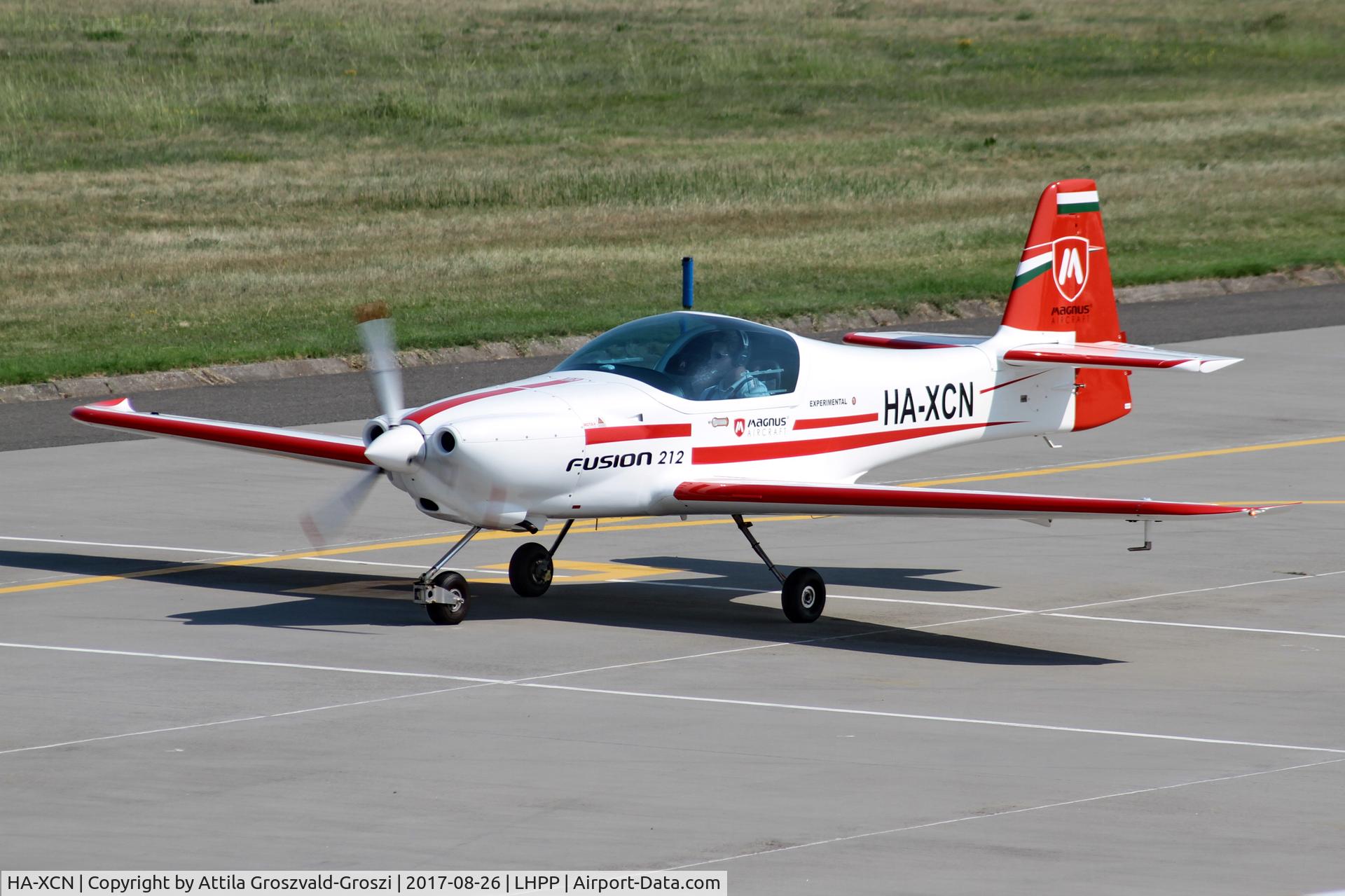 HA-XCN, 2015 Magnus Fusion 212 C/N MG-11-001, Pécs-Pogány Airport, Hungary