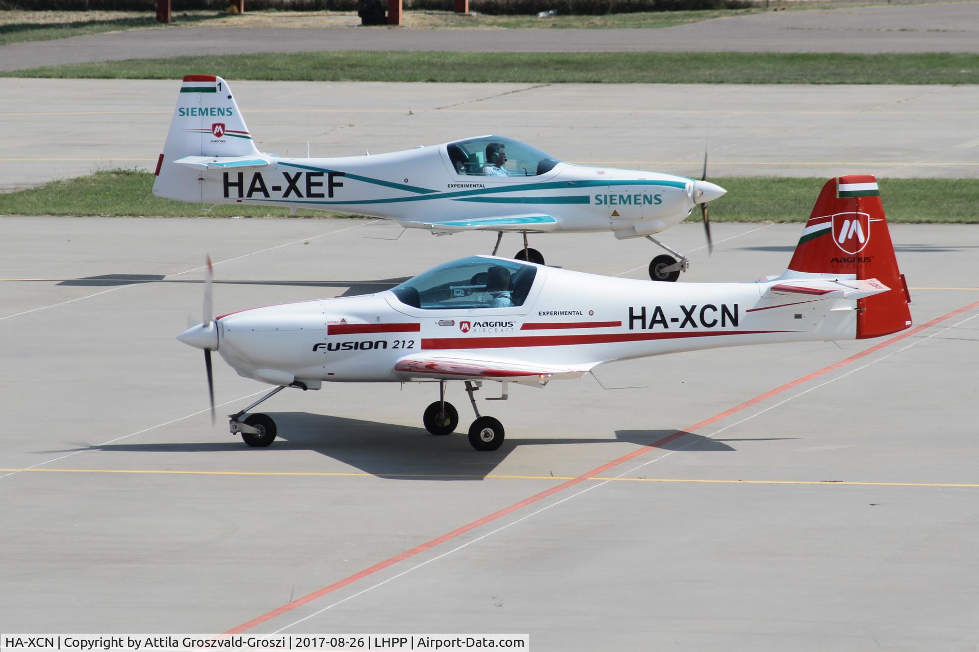 HA-XCN, 2015 Magnus Fusion 212 C/N MG-11-001, Pécs-Pogány Airport, Hungary