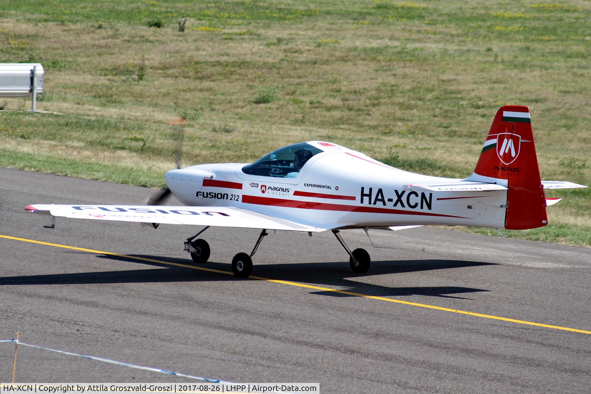 HA-XCN, 2015 Magnus Fusion 212 C/N MG-11-001, Pécs-Pogány Airport, Hungary