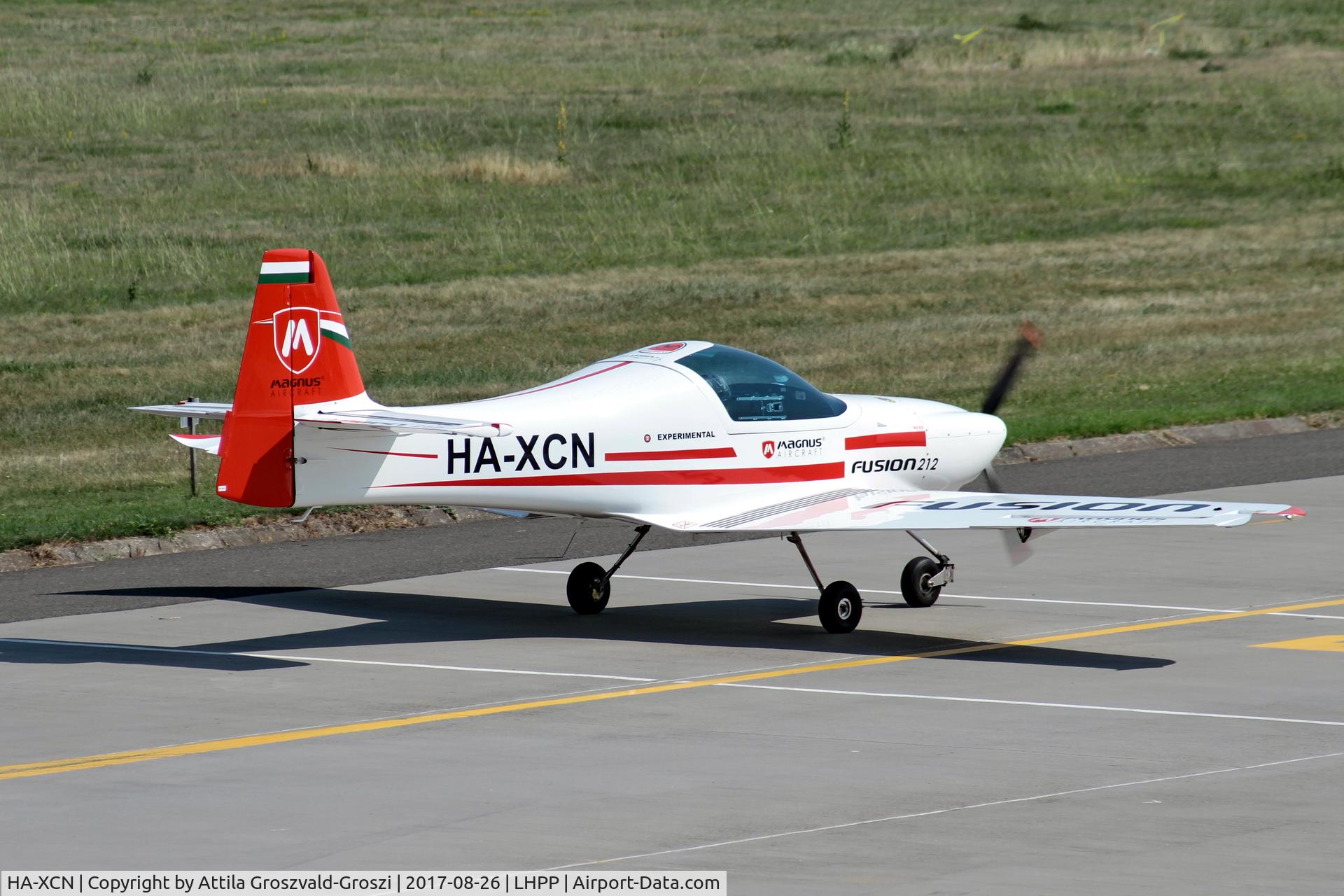 HA-XCN, 2015 Magnus Fusion 212 C/N MG-11-001, Pécs-Pogány Airport, Hungary