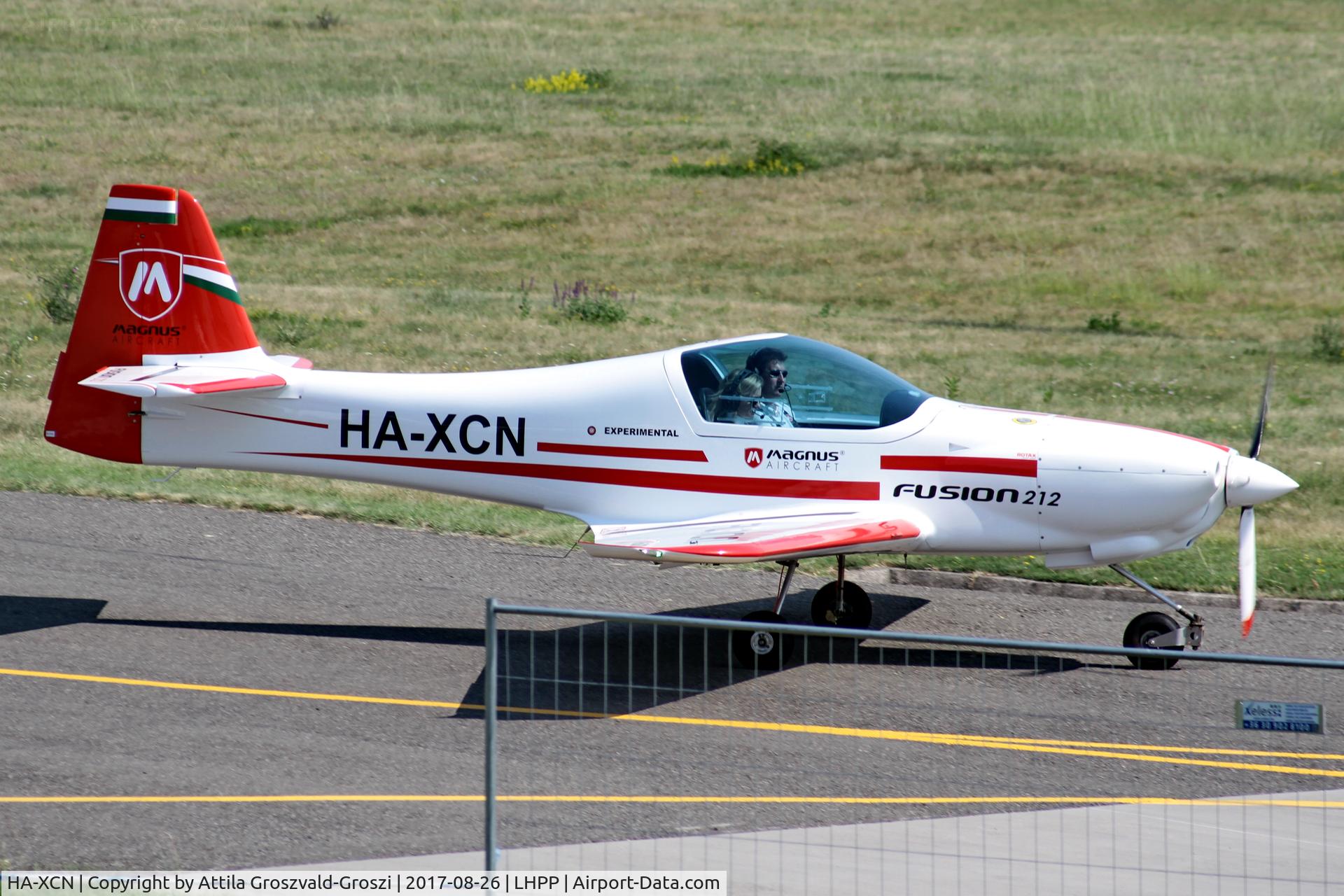HA-XCN, 2015 Magnus Fusion 212 C/N MG-11-001, Pécs-Pogány Airport, Hungary