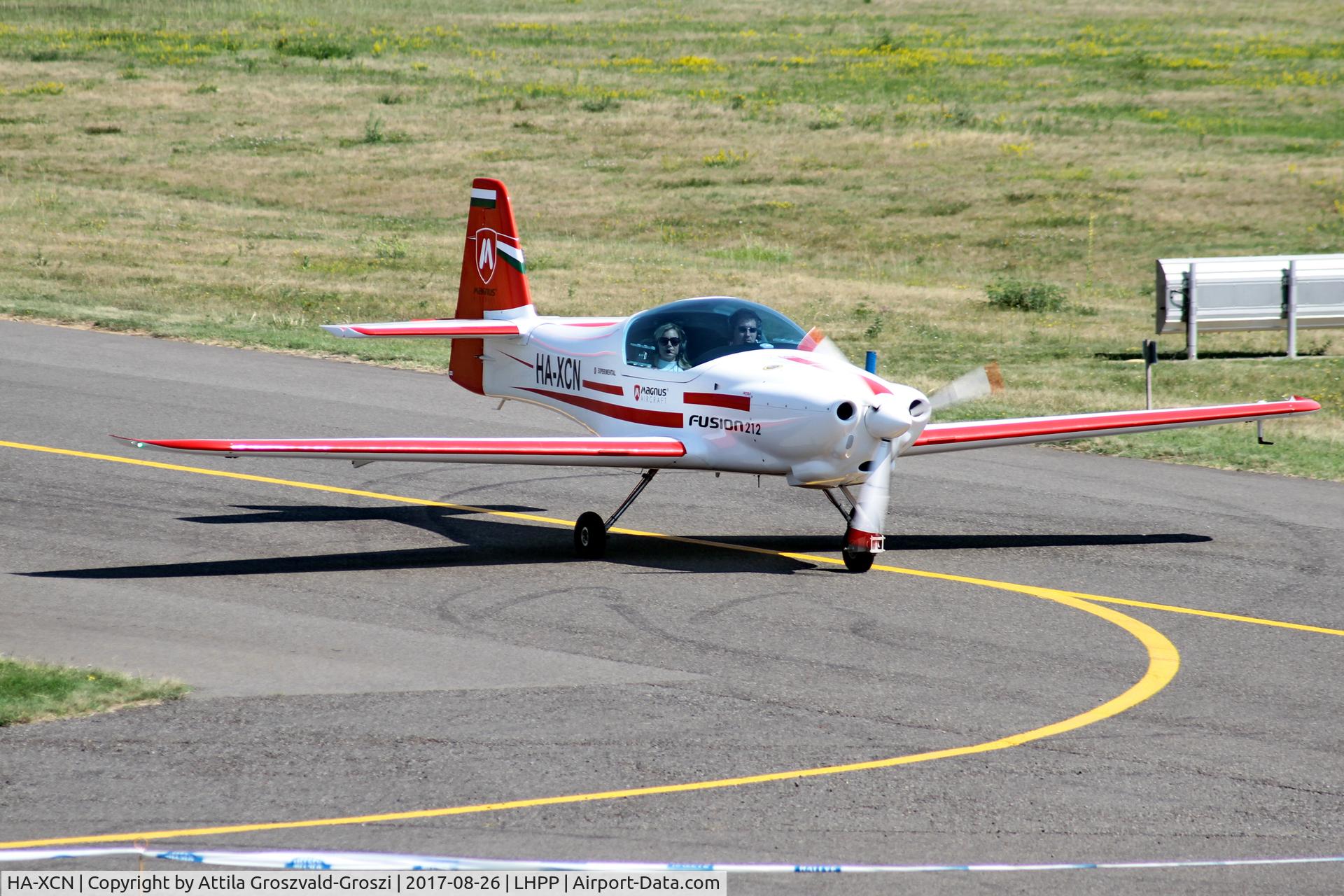 HA-XCN, 2015 Magnus Fusion 212 C/N MG-11-001, Pécs-Pogány Airport, Hungary