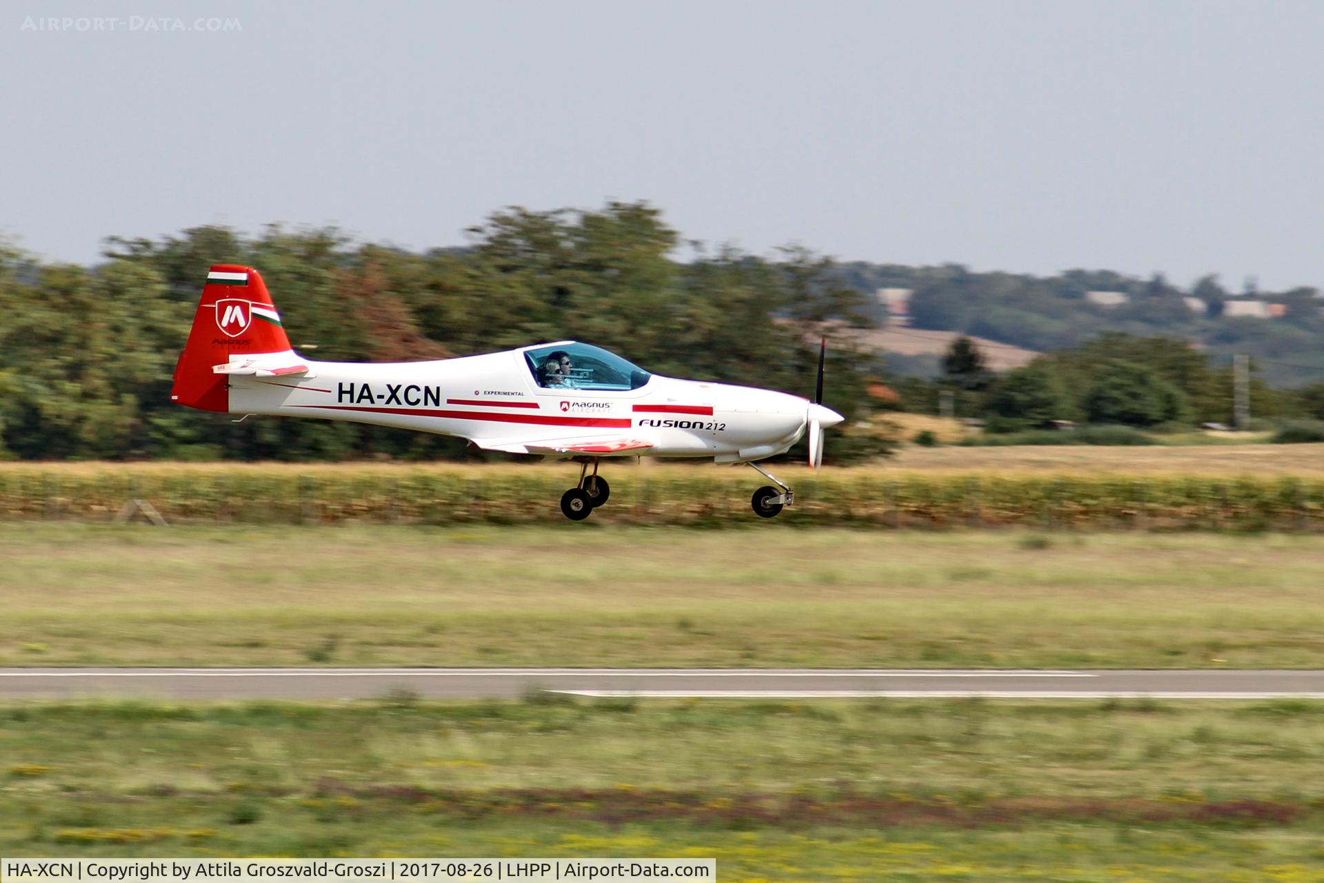 HA-XCN, 2015 Magnus Fusion 212 C/N MG-11-001, Pécs-Pogány Airport, Hungary