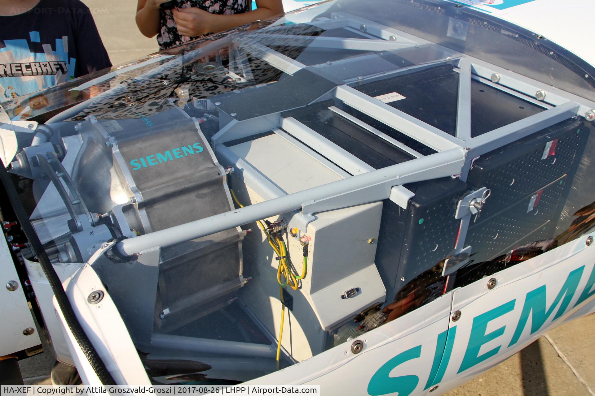 HA-XEF, 2016 Magnus eFusion C/N MG-11-004, Pécs-Pogány Airport, Hungary - The Siemens electric engine