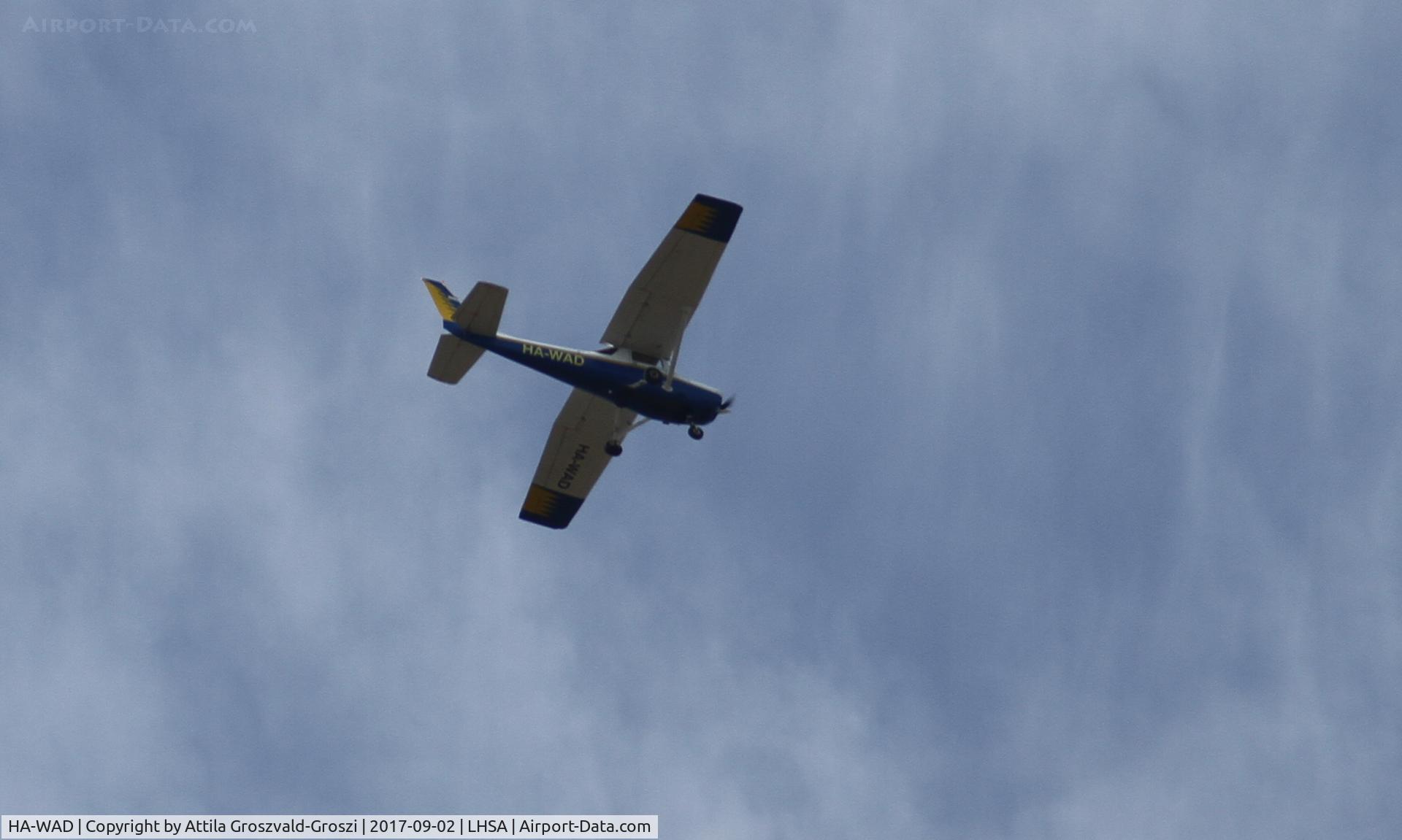 HA-WAD, 1977 Cessna 152 C/N 15280736, Szentkirályszabadja, Hungary