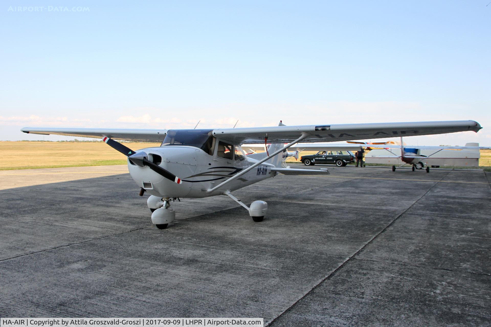 HA-AIR, 2007 Cessna 172S C/N 172S10563, Györ-Pér Airport, Hungary