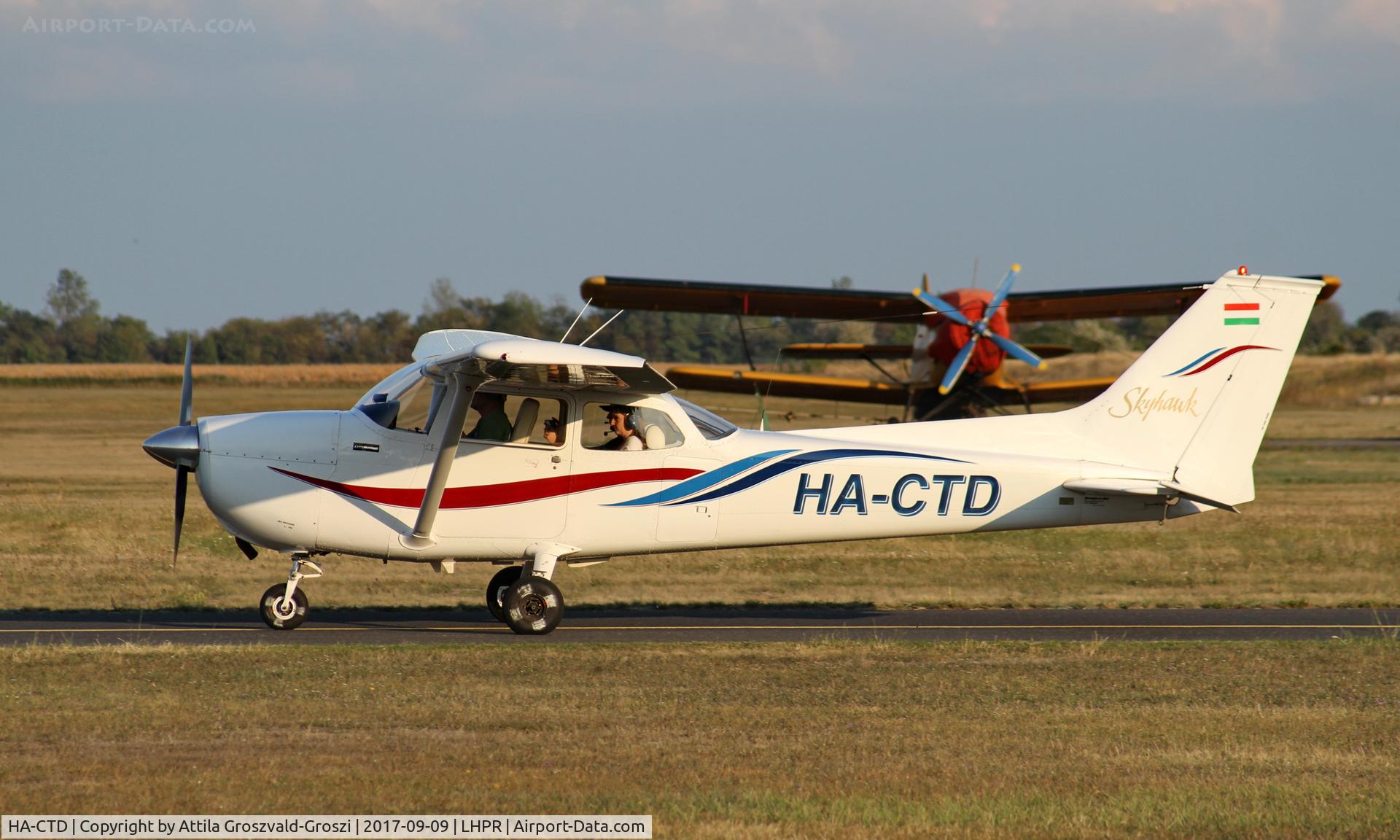 HA-CTD, 1974 Reims F172M Skyhawk C/N 1121, Györ-Pér Airport, Hungary