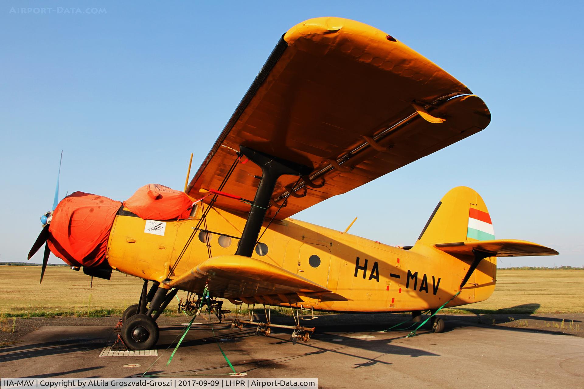 HA-MAV, 1985 PZL-Mielec An-2R C/N 1G211-15, Györ-Pér Airport, Hungary