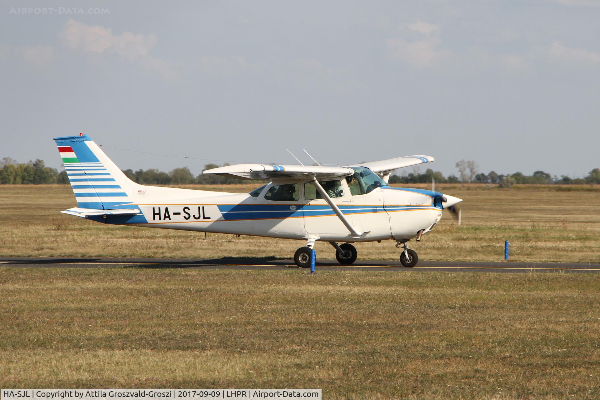 HA-SJL, 1975 Cessna 172M C/N 17265068, Györ-Pér Airport, Hungary