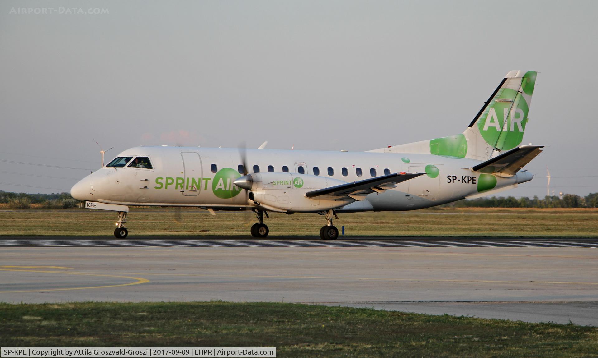 SP-KPE, 1988 Saab 340A C/N 340A-130, Györ-Pér Airport, Hungary
