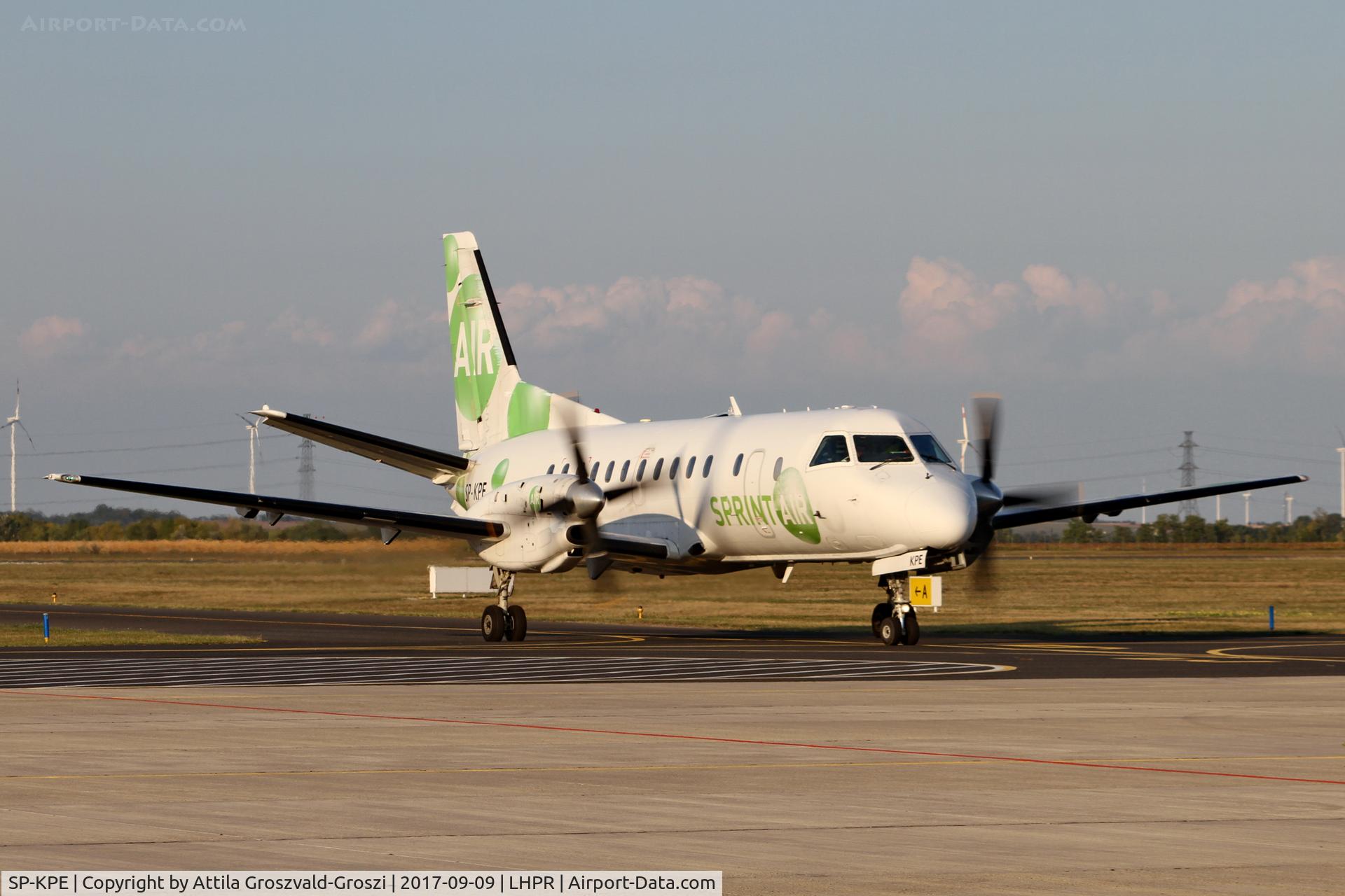 SP-KPE, 1988 Saab 340A C/N 340A-130, Györ-Pér Airport, Hungary