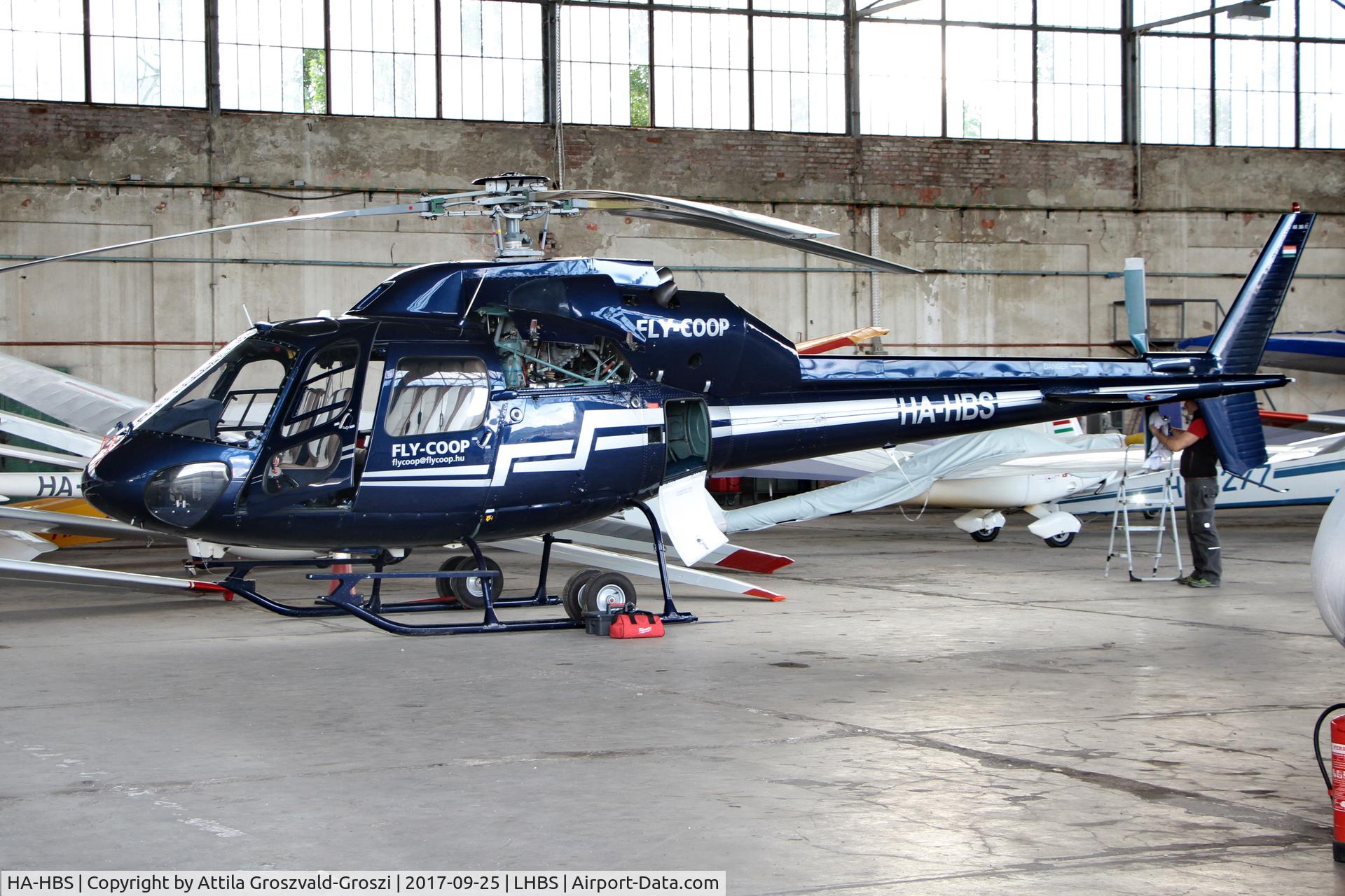 HA-HBS, 1989 Aerospatiale AS-355F-2 Ecureuil 2 C/N 5401, Budaörs Airport, Hungary