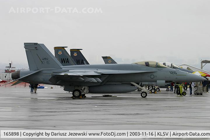 165898, Boeing F/A-18E Super Hornet C/N E053, F/A-18E Super Hornet 165898 XE-126 from VX-9 