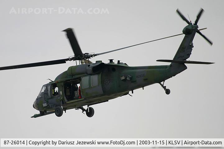 87-26014, 1987 Sikorsky HH-60G Pave Hawk C/N 70-1218, MH-60G Pave Hawk 87-26014 from 66 RQS 57th Wing Nellis AFB, NV