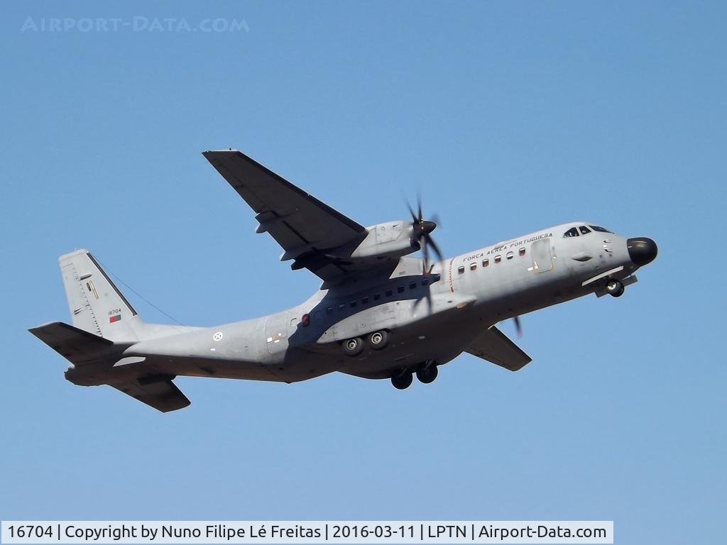 16704, CASA C-295M C/N 048, Taking-off.