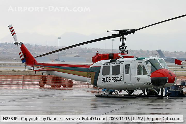 N233JP, Bell HH-1H C/N 17122, Bell HH-1H C/N 70-2478, N233JP