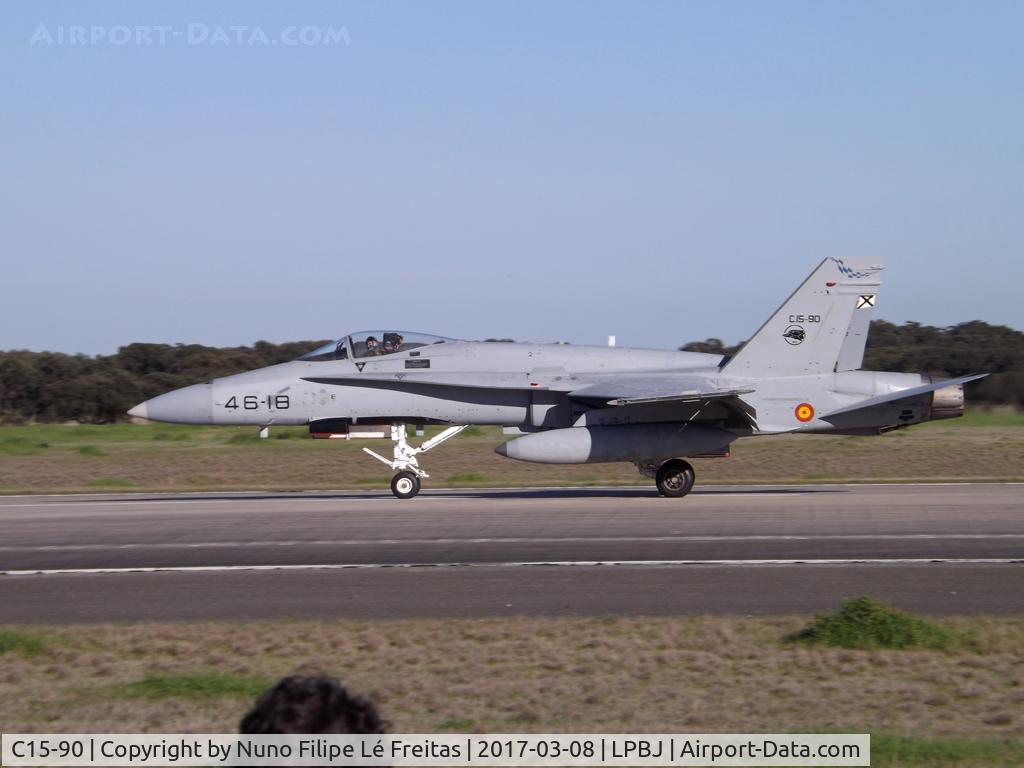C15-90, McDonnell Douglas F/A-18A+ Hornet C/N 332/A276, During the Real Thaw 2017.