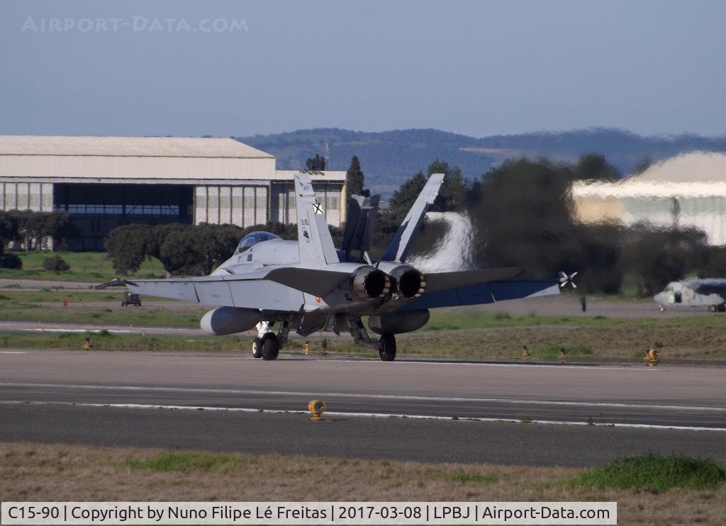 C15-90, McDonnell Douglas F/A-18A+ Hornet C/N 332/A276, During the Real Thaw 2017.