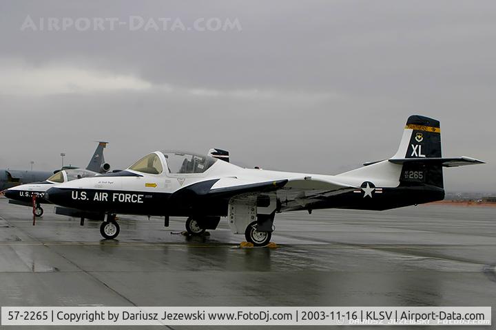 57-2265, 1957 Cessna T-37B Tweety Bird C/N 40198, T-37B Tweet 57-2265 XL from 99th FTS 'Panthers' 12th FTW Randolph, TX