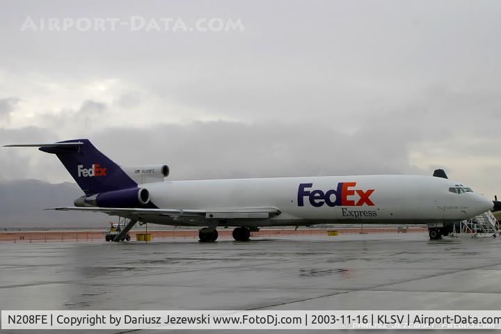 N208FE, 1983 Boeing 727-2S2F C/N 22930, Boeing 727-2S2F  C/N 22930, N208FE