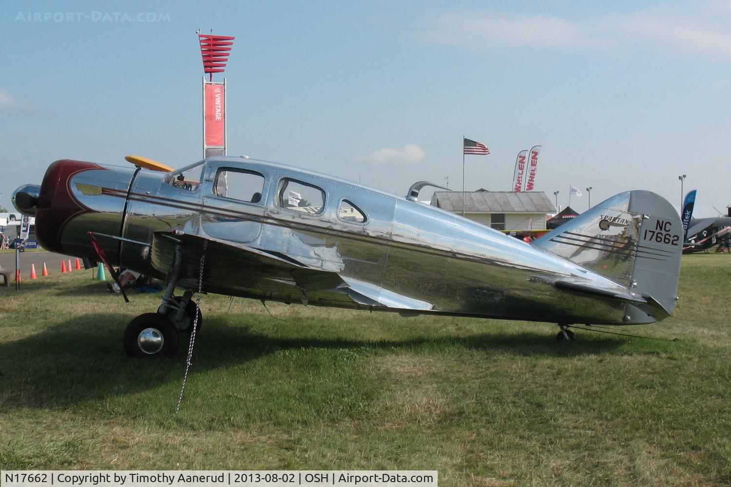 N17662, 1940 Spartan 7W Executive C/N 28, 1940 Spartan 7W, c/n: 28