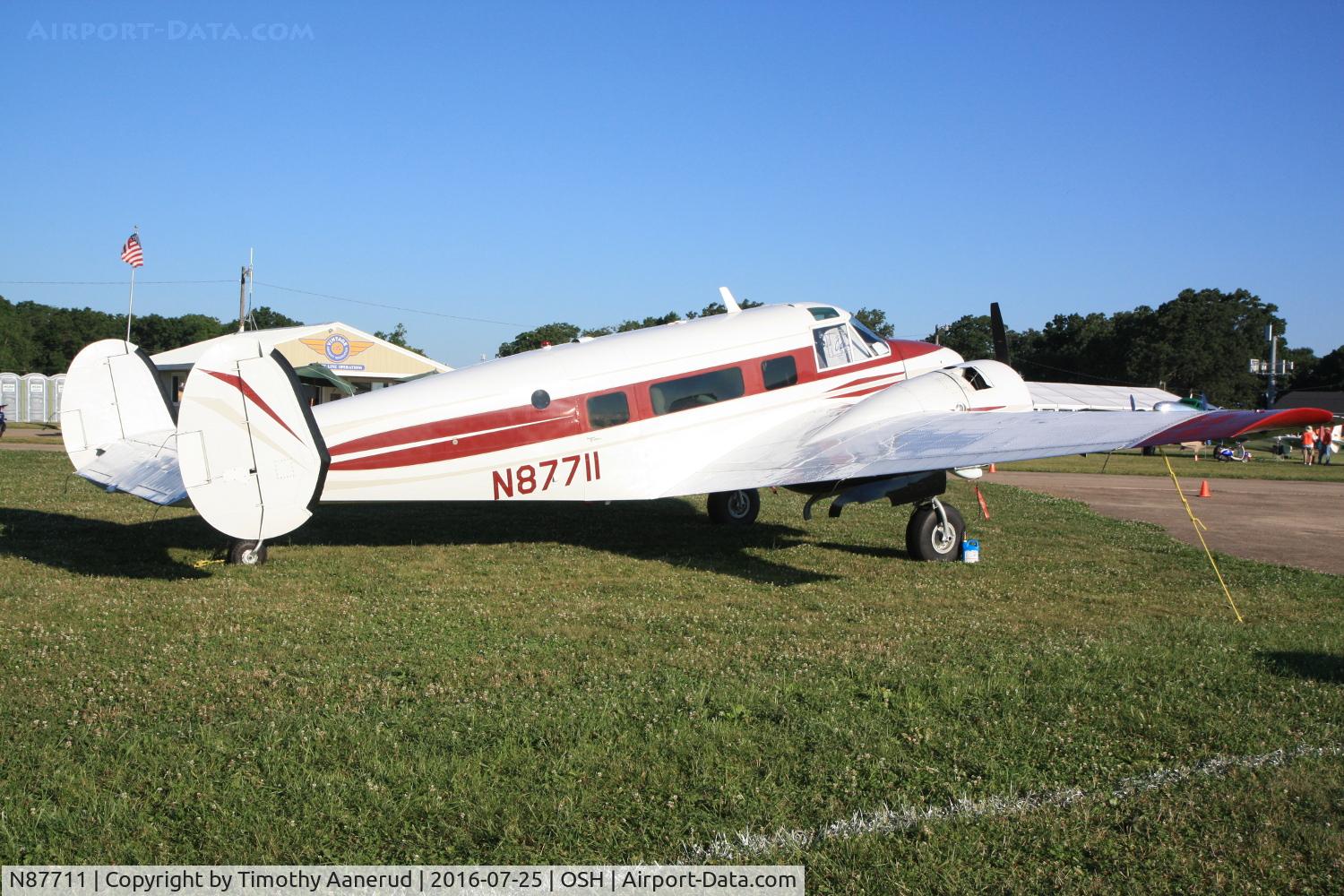 N87711, 1963 Beech H-18 C/N BA-650, 1963 Beech H-18, c/n: BA-650