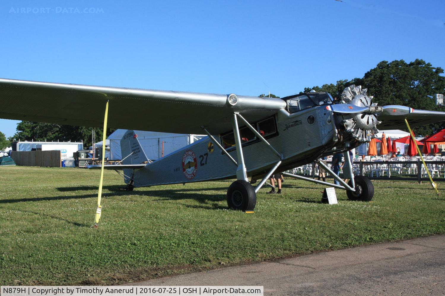 N879H, 1929 Hamilton Metalplane H47 C/N 65, 1929 Hamilton Metalplane H47, c/n: 65