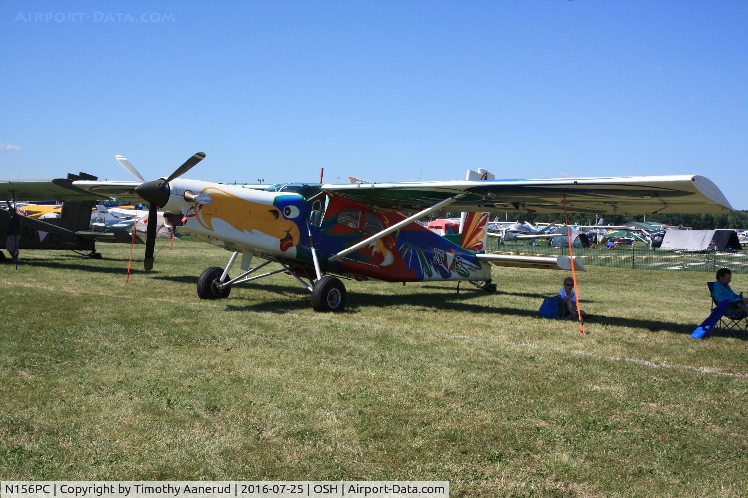 N156PC, 1976 Pilatus PC-6/B2-H2 Turbo Porter C/N 777, N156PC