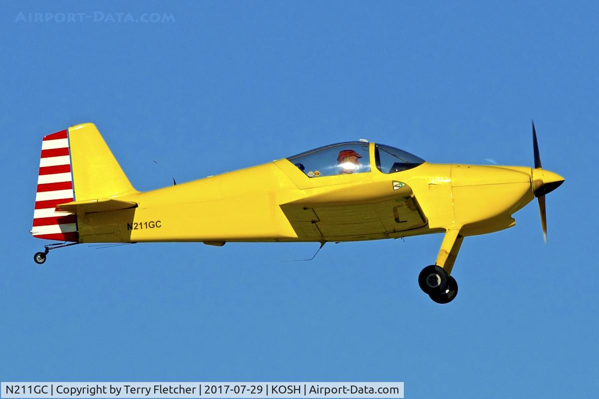 N211GC, 1996 Vans RV-6 C/N 21194, at 2017 EAA AirVenture at Oshkosh