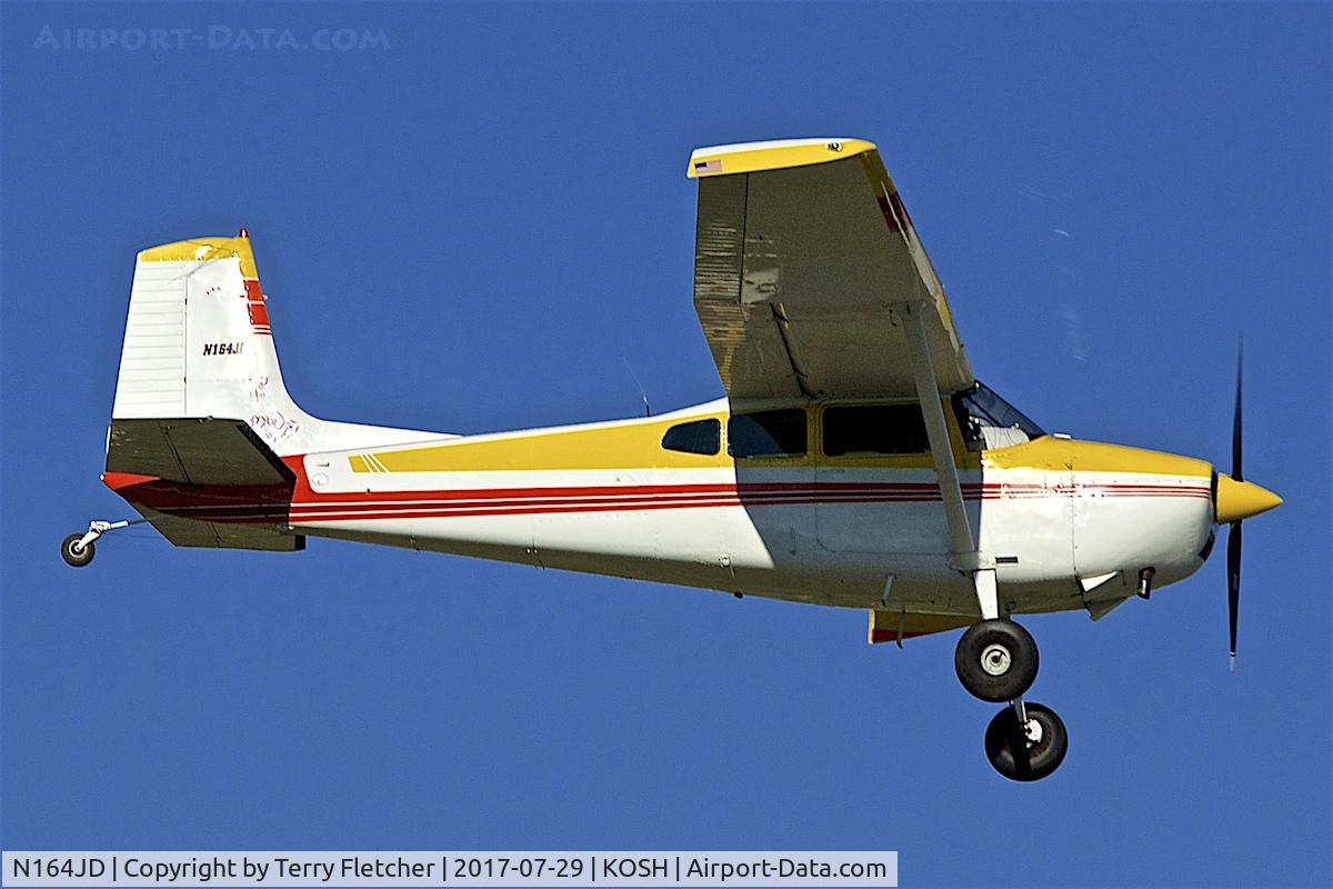 N164JD, 1967 Cessna 180H Skywagon C/N 18051816, at 2017 EAA AirVenture at Oshkosh