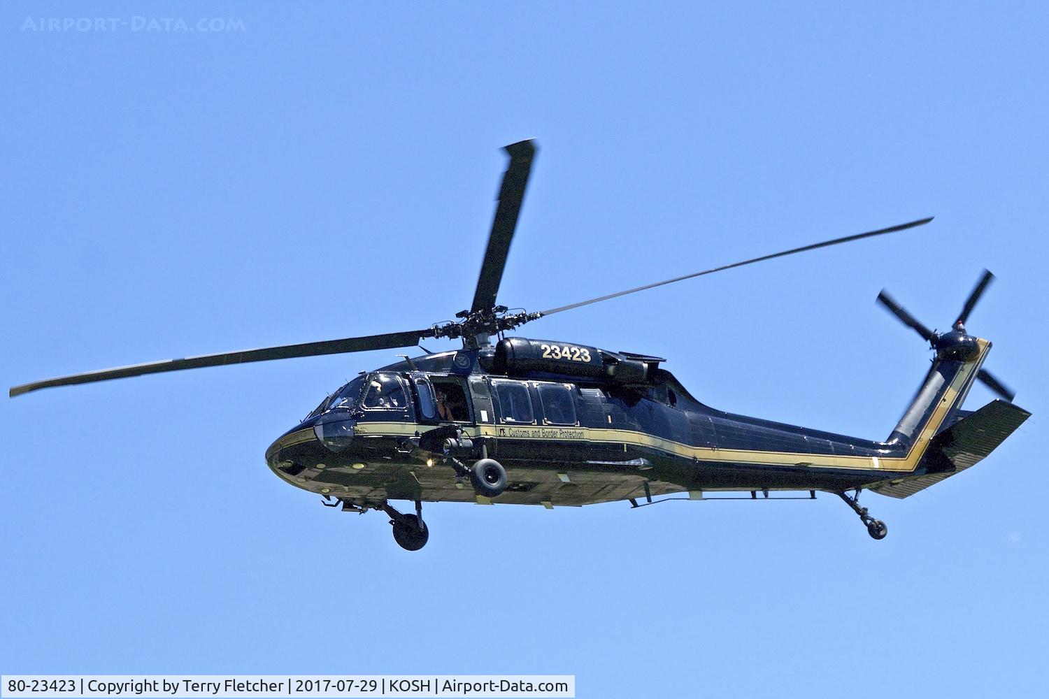 80-23423, Sikorsky UH-60A Black Hawk C/N 70.181, at 2017 EAA AirVenture at Oshkosh