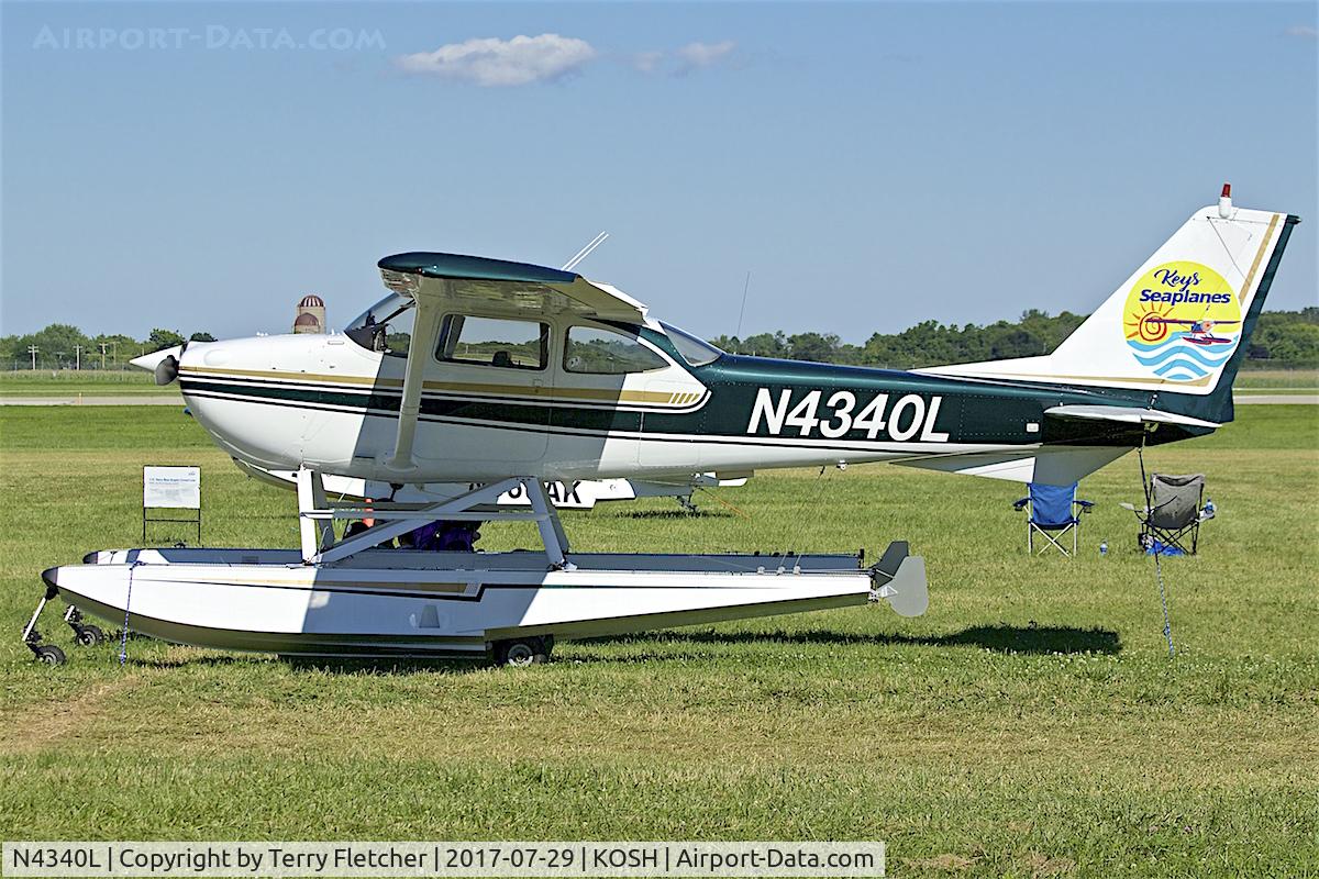 N4340L, 1966 Cessna 172G C/N 17254411, at 2017 EAA AirVenture at Oshkosh