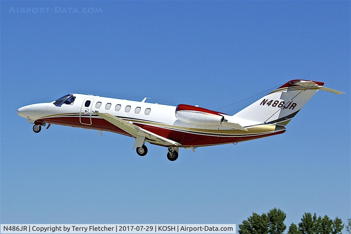 N486JR, 2016 Cessna 525B CitationJet Cj3 C/N 525B-0486, at 2017 EAA AirVenture at Oshkosh