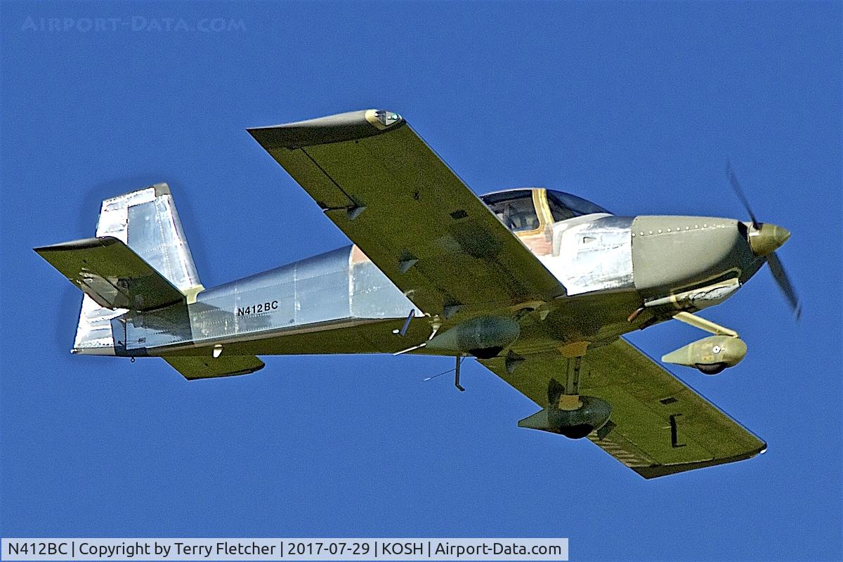N412BC, 2017 Vans RV-10 C/N 41412, at 2017 EAA AirVenture at Oshkosh