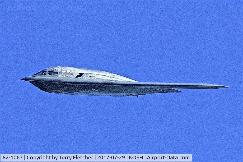 82-1067, 1982 Northrop Grumman B-2A Spirit C/N 1002/AV-2, at 2017 EAA AirVenture at Oshkosh