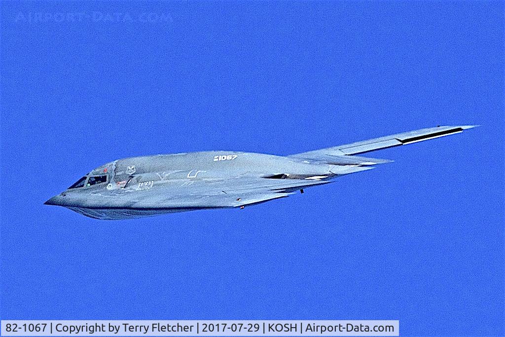 82-1067, 1982 Northrop Grumman B-2A Spirit C/N 1002/AV-2, at 2017 EAA AirVenture at Oshkosh