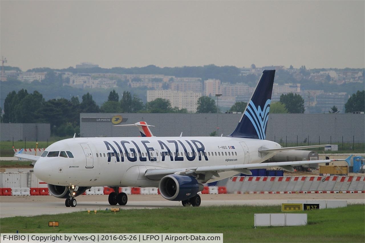 F-HBIO, 2007 Airbus A320-214 C/N 3242, Airbus A320-214, Taxiing to holding point rwy 08, Paris-Orly Airport (LFPO-ORY)