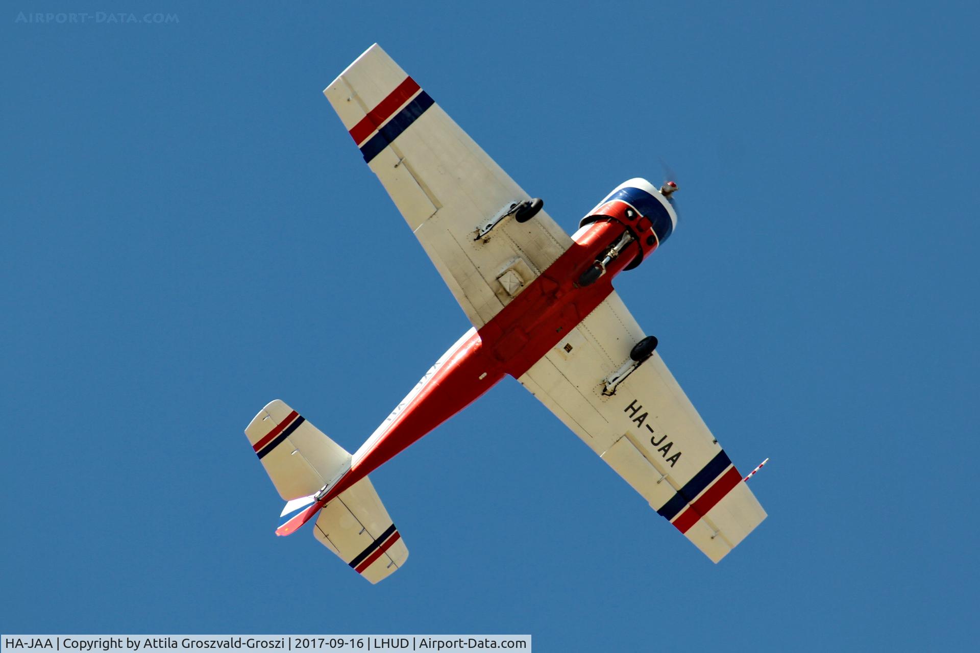 HA-JAA, 1989 Yakovlev Yak-52 C/N 899802, Szeged Airport, Hungary - Air Show 2017