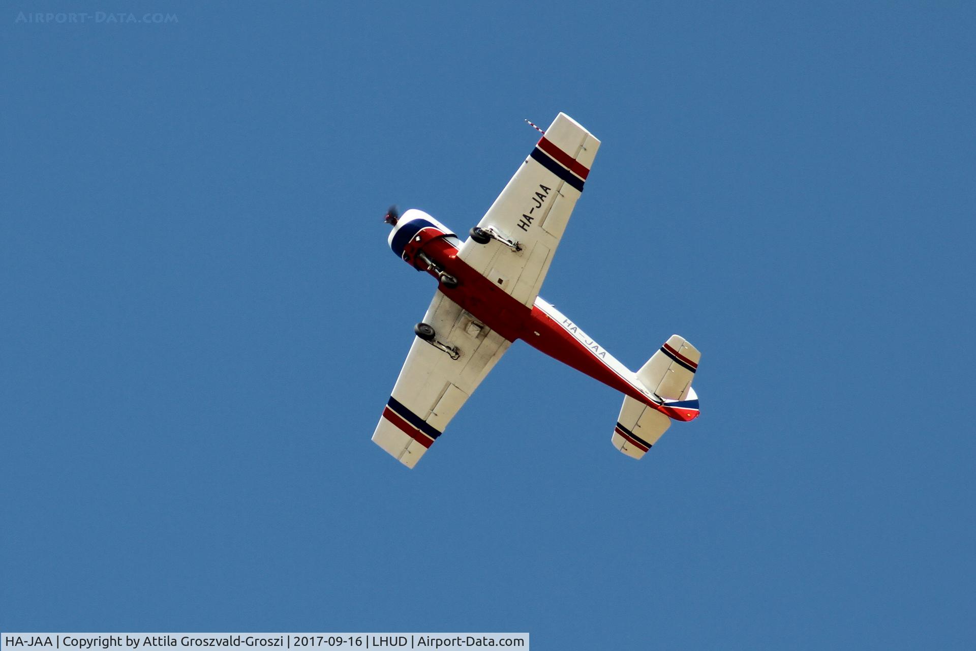 HA-JAA, 1989 Yakovlev Yak-52 C/N 899802, Szeged Airport, Hungary - Air Show 2017
