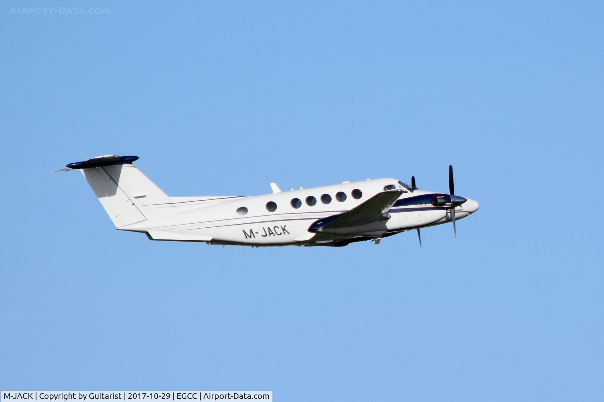 M-JACK, 2009 Hawker Beechcraft B200GT King Air C/N BY-94, At Manchester