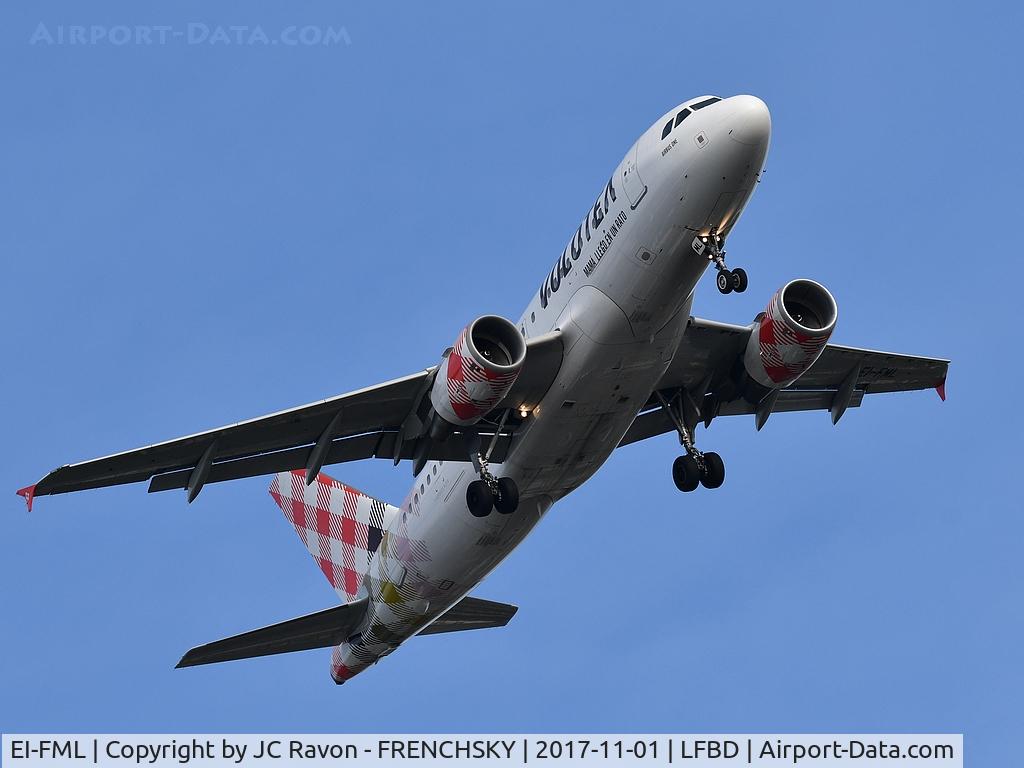 EI-FML, 2004 Airbus A319-111 C/N 2240, Volotea V72405 from Ajaccio (AJA) landing runway 23