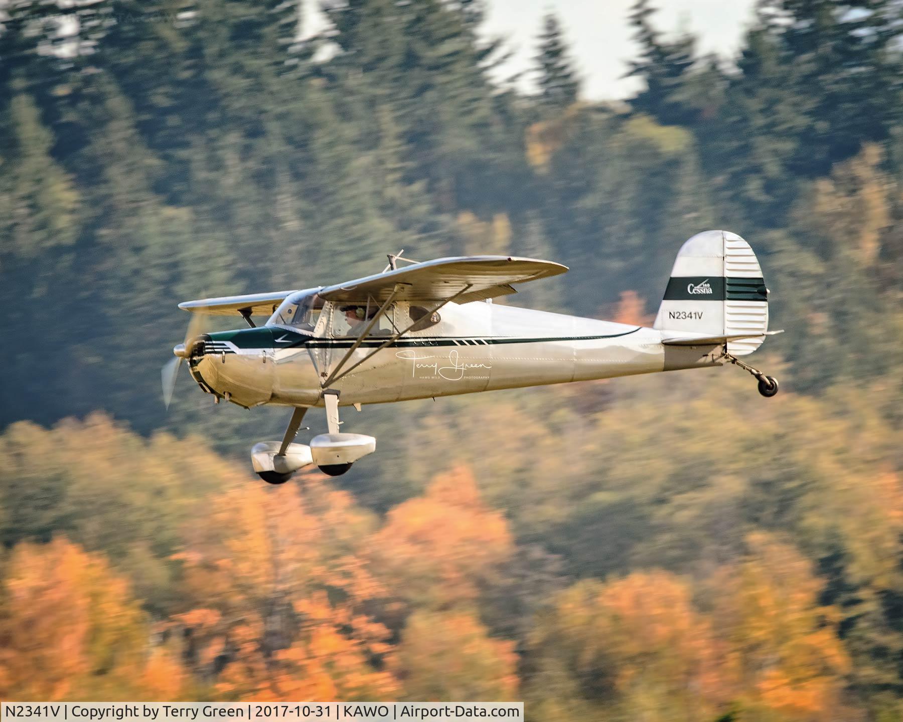 N2341V, 1948 Cessna 140 C/N 14726, KAWO