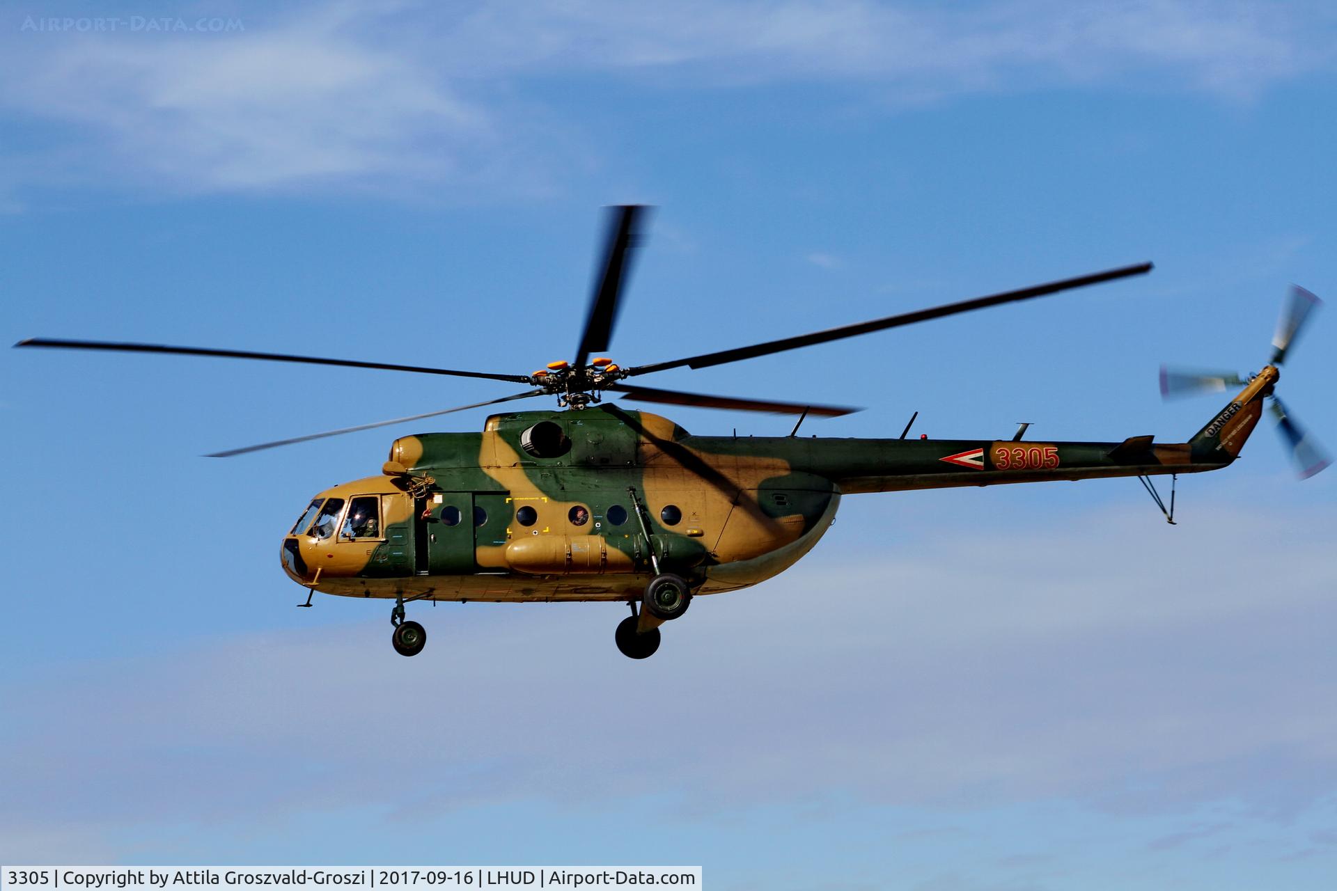 3305, Mil Mi-8T Hip C/N 98522375, Szeged Airport, Hungary - Air Show 2017