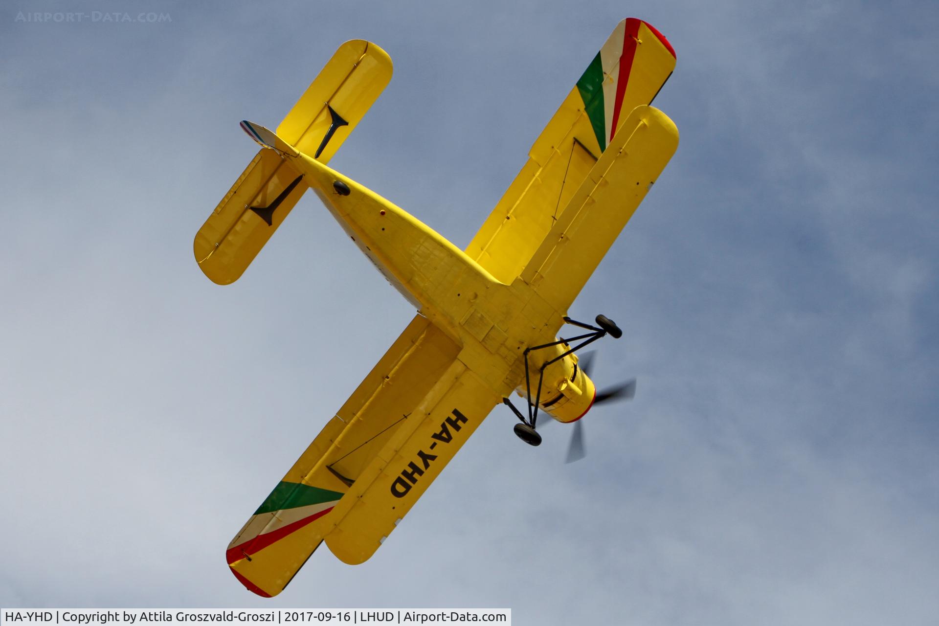 HA-YHD, Antonov (PZL-Mielec) An-2PF C/N 1G187-36, Szeged Airport, Hungary - Air Show 2017